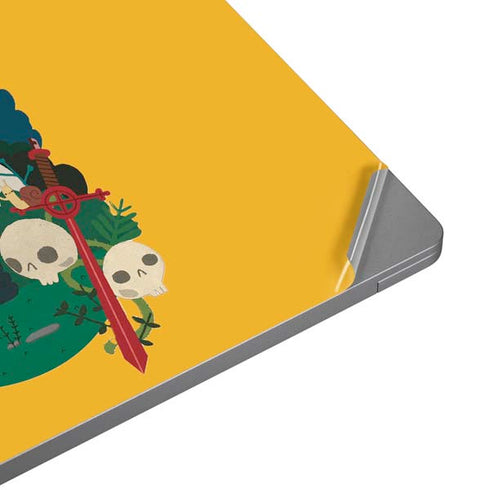 Adult Swim Adventure Time Cave Of Skulls Universal Laptop 11in (8.8 x 6.2in) Skin