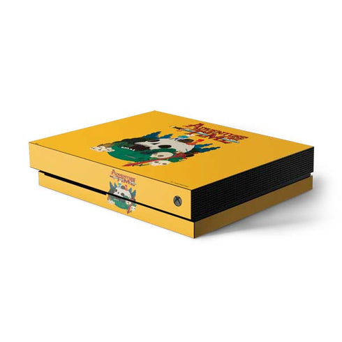 Adult Swim Adventure Time Cave Of Skulls Xbox One X Console Skin