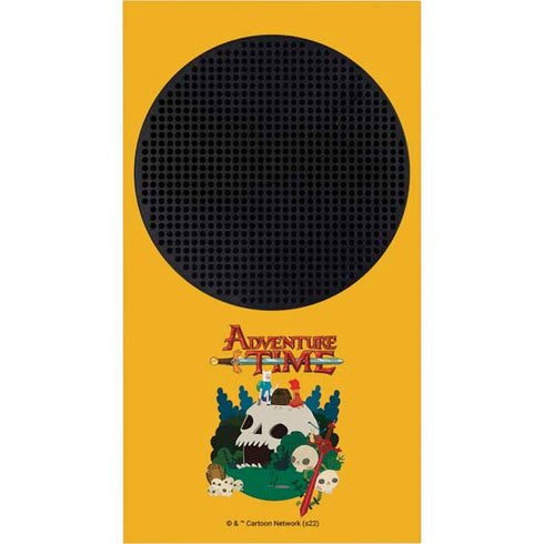 Adult Swim Adventure Time Cave Of Skulls Xbox Series S Console Skin