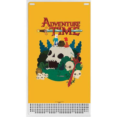 Adult Swim Adventure Time Cave Of Skulls Xbox Series S Console Skin