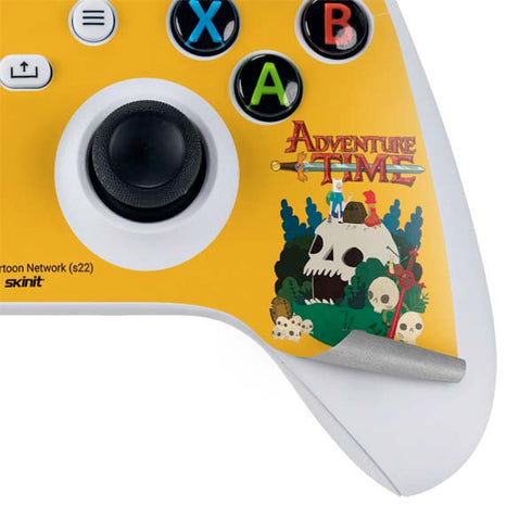 Adult Swim Adventure Time Cave Of Skulls Xbox Series S Controller Skin