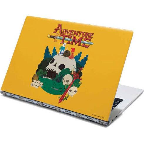 Adult Swim Adventure Time Cave Of Skulls Yoga 910 2-in-1 14in Touch-Screen Skin