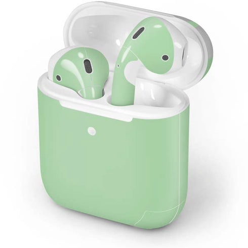 Celadon Solid Apple AirPods Skin