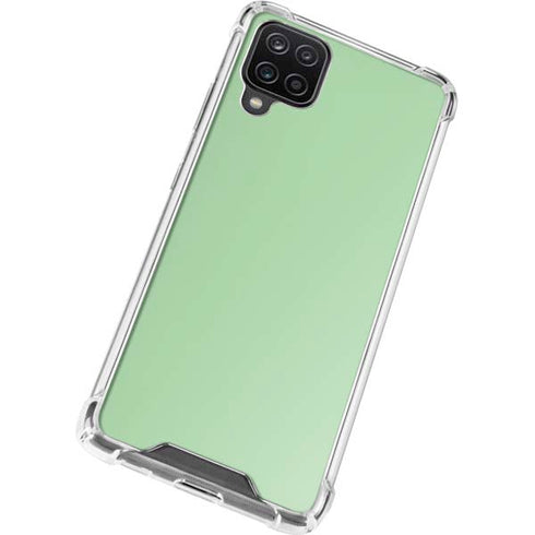 Celadon Solid Galaxy A12 Clear Case