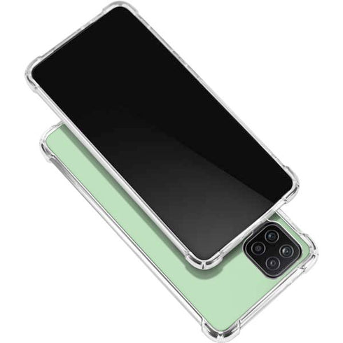 Celadon Solid Galaxy A12 Clear Case