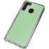 Celadon Solid Galaxy A21 Clear Case