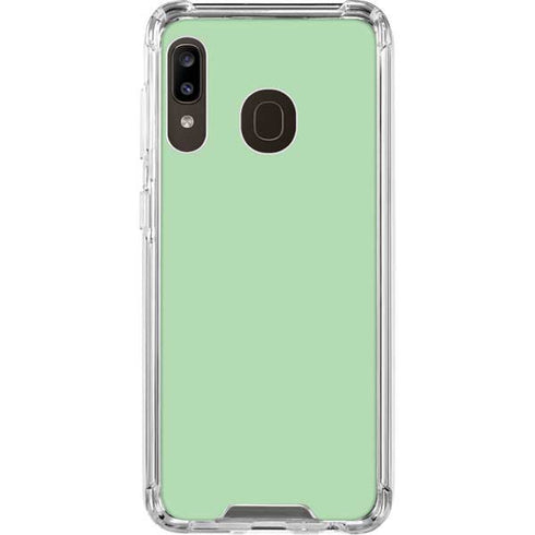 Celadon Solid Galaxy A30 Clear Case