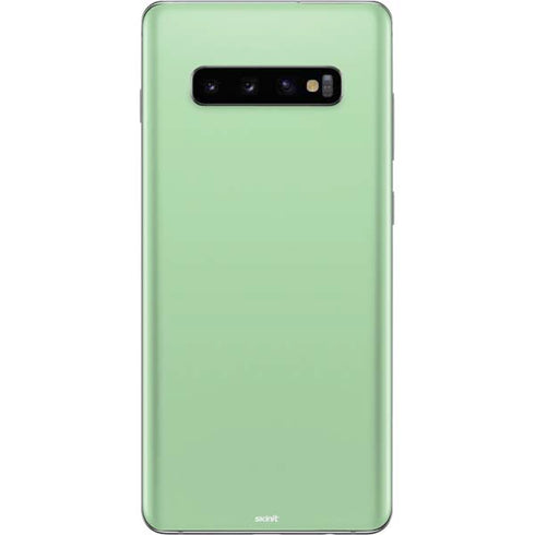 Celadon Solid Galaxy S10 Plus Skin
