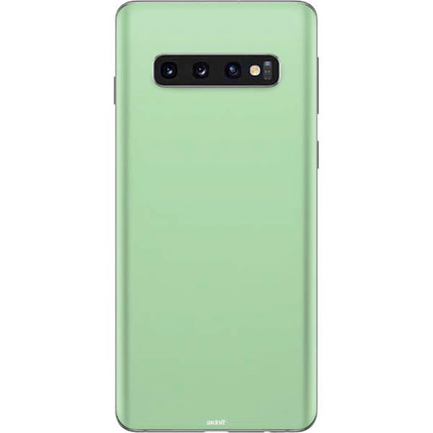 Celadon Solid Galaxy S10 Skin