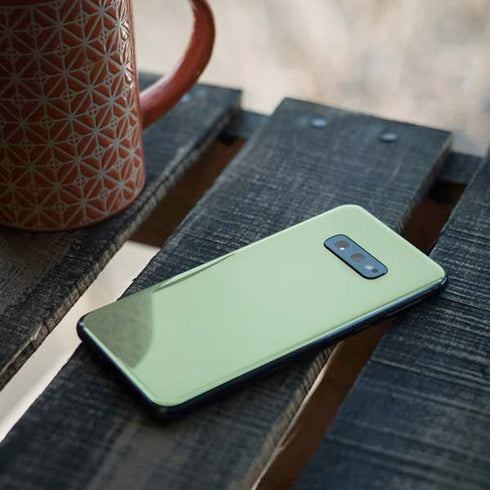 Celadon Solid Galaxy S10e Skin