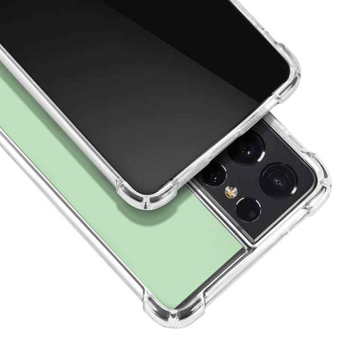 Celadon Solid Galaxy S21 Ultra 5G Clear Case
