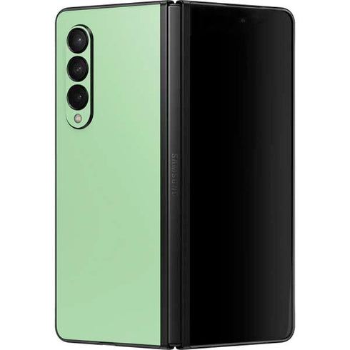 Celadon Solid Galaxy Z Fold3 5G Skin