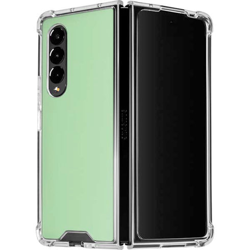 Celadon Solid Galaxy Z Fold4 5G Clear Case