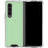 Celadon Solid Galaxy Z Fold4 5G Clear Case