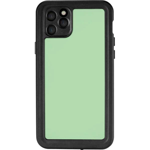 Celadon Solid iPhone 11 Pro Max Waterproof Case