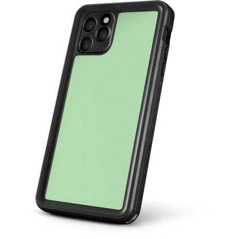 Celadon Solid iPhone 11 Pro Max Waterproof Case