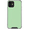 Celadon Solid iPhone 12 Clear Case