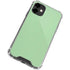 Celadon Solid iPhone 12 Clear Case