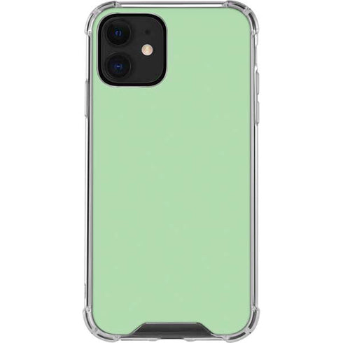 Celadon Solid iPhone 12 Mini Clear Case