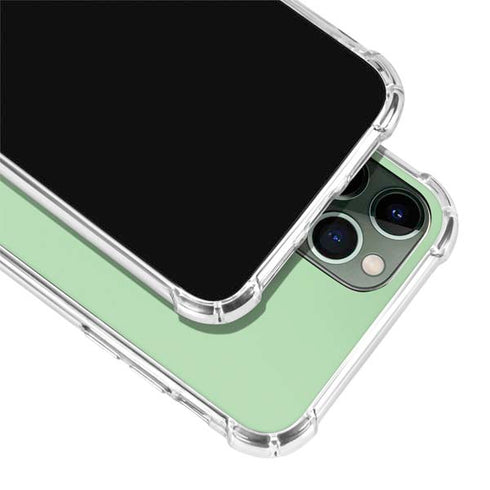 Celadon Solid iPhone 12 Pro Clear Case