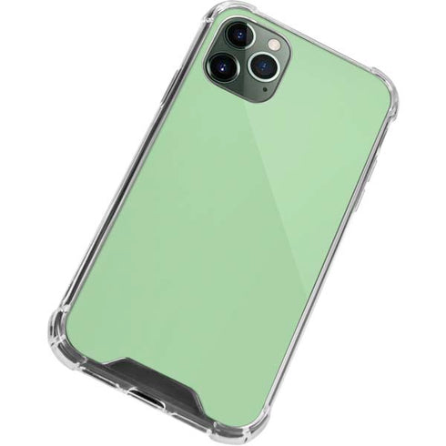 Celadon Solid iPhone 12 Pro Clear Case