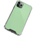 Celadon Solid iPhone 12 Pro Clear Case