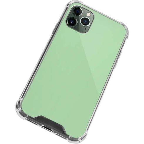 Celadon Solid iPhone 12 Pro Max Clear Case