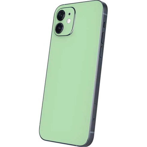 Celadon Solid iPhone 12 Skin