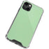 Celadon Solid iPhone 13 Mini Clear Case