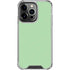 Celadon Solid iPhone 13 Pro Clear Case