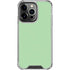 Celadon Solid iPhone 14 Pro Clear Case