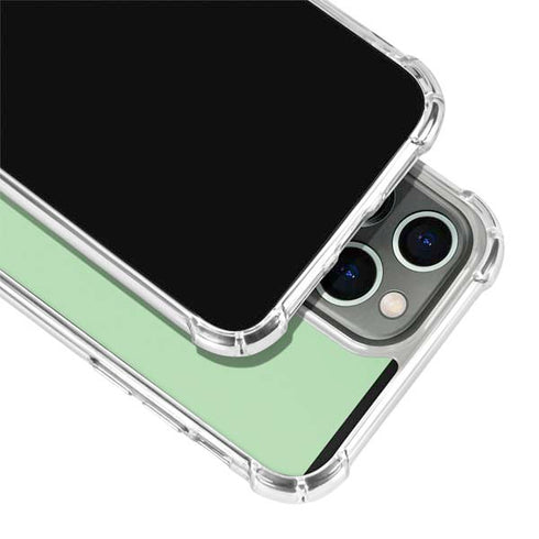 Celadon Solid iPhone 14 Pro Clear Case