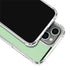 Celadon Solid iPhone 14 Pro Clear Case