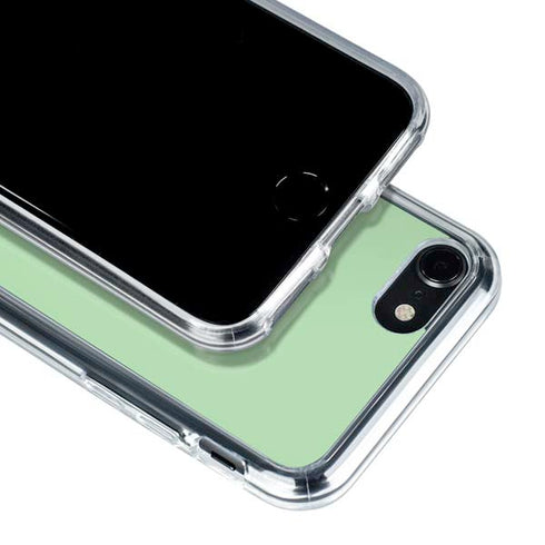 Celadon Solid iPhone SE (2nd & 3rd Gen) Clear Case