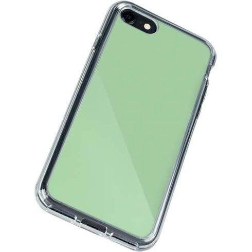 Celadon Solid iPhone SE (2nd & 3rd Gen) Clear Case