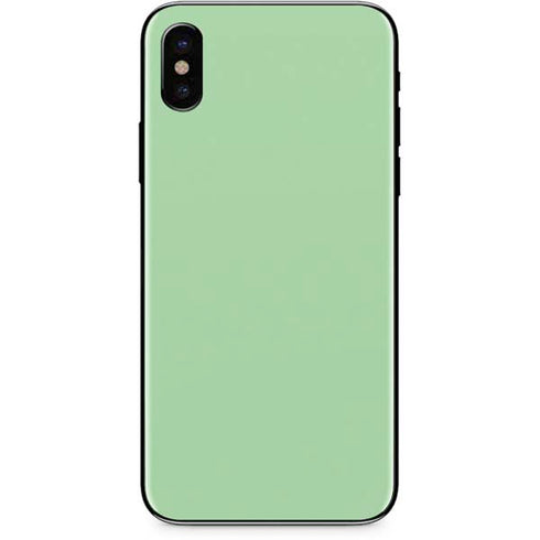 Celadon Solid iPhone XS Max Skin