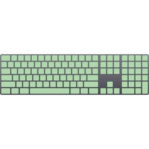 Celadon Solid Magic Keyboard with Numeric Keypad Skin