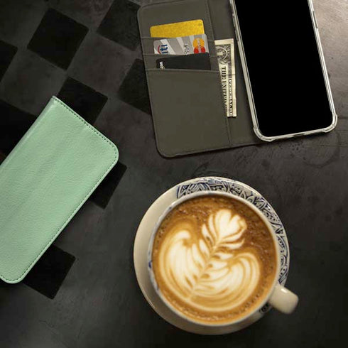 Celadon iPhone 15 Pro Max Folio Case
