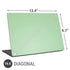 Celadon Solid Universal Laptop 16.6in (13.4 x 9.7in) Skin