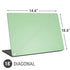 Celadon Solid Universal Laptop 18in (14.6 x 10.6in) Skin