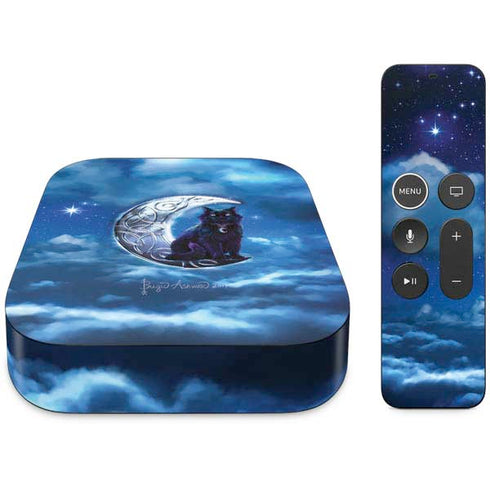 Brigid Ashwood Celtic Black Cat Apple TV Skin