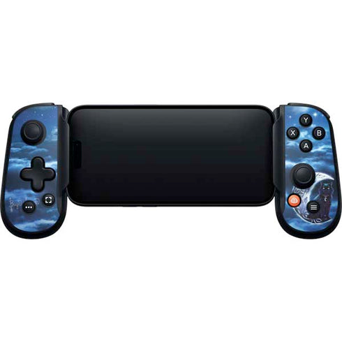 Celtic Black Cat by Brigid Ashwood Backbone One for iPhone Game Controller Skin