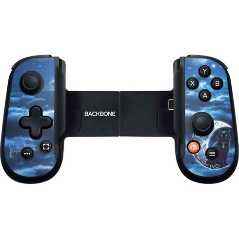 Celtic Black Cat by Brigid Ashwood Backbone One for iPhone Game Controller Skin