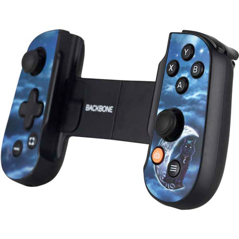 Celtic Black Cat by Brigid Ashwood Backbone One for iPhone Game Controller Skin