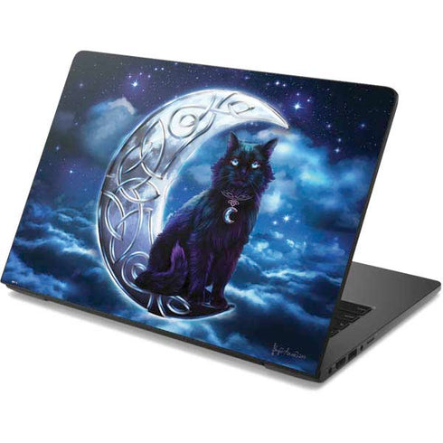 Brigid Ashwood Celtic Black Cat Dell Chromebook Skin