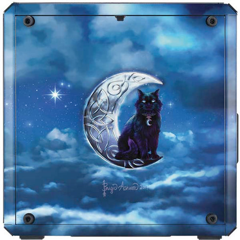 Brigid Ashwood Celtic Black Cat Cooler Master MasterBox Q300L Mini Tower Skin