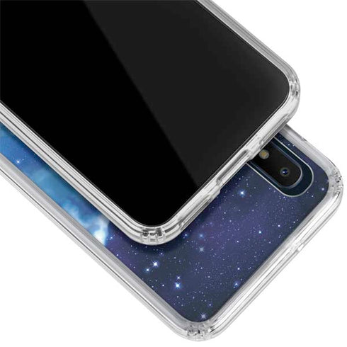 Brigid Ashwood Celtic Black Cat Galaxy A10e Clear Case