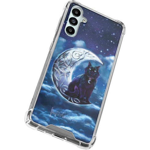 Brigid Ashwood Celtic Black Cat Galaxy A14 5G Clear Case