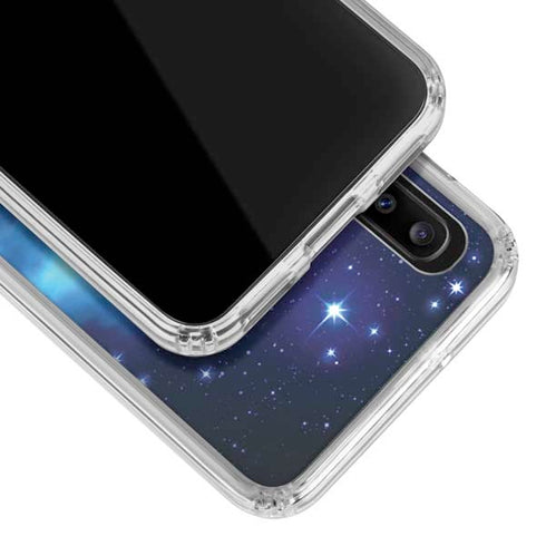 Brigid Ashwood Celtic Black Cat Galaxy A20 Clear Case