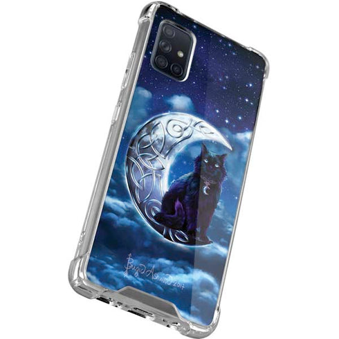 Brigid Ashwood Celtic Black Cat Galaxy A71 5G Clear Case